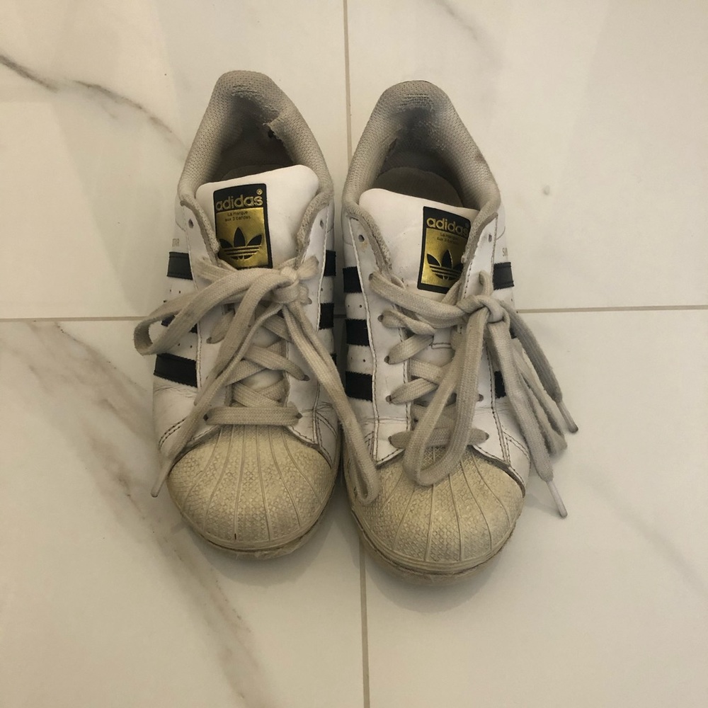 Adidas Superstars Size 4 1/2